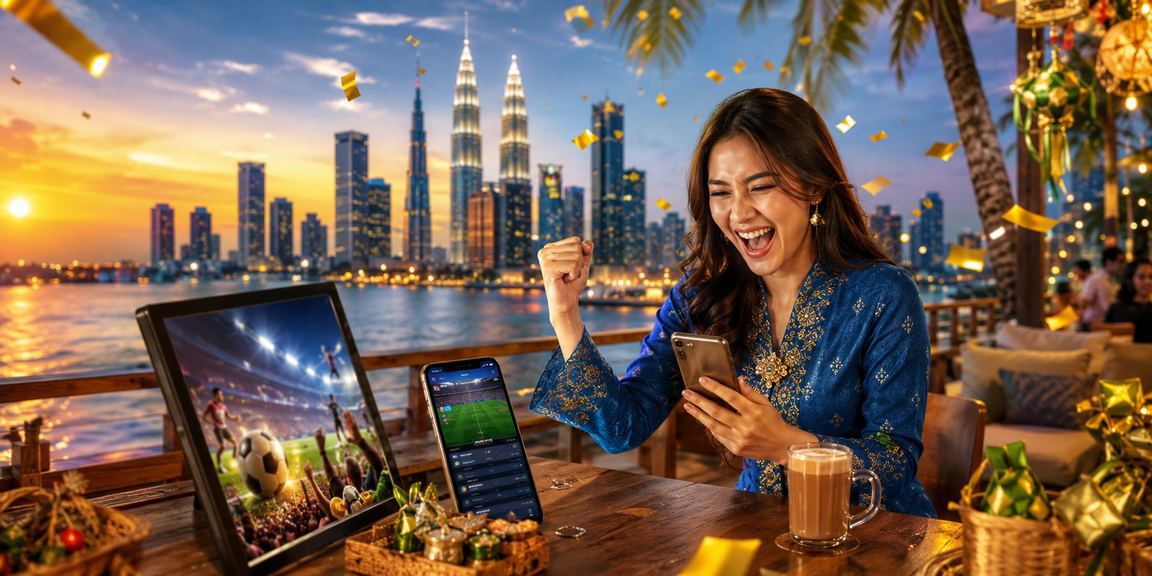 Pengguna Malaysia mengakses platform E-Sukan 506 melalui peranti mudah alih